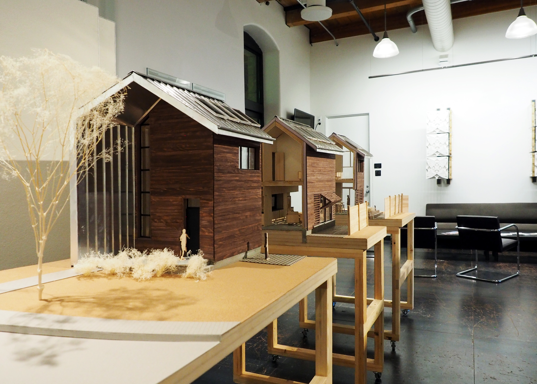 Models of KU’s Solar Decathlon project on view in Marvin Hall School