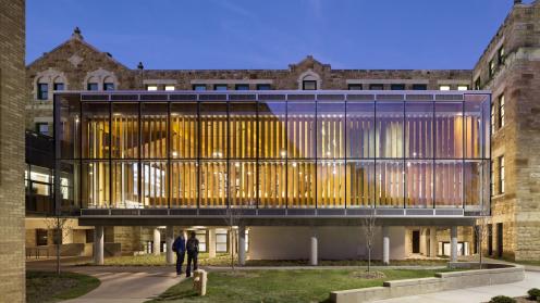 color photograph of Marvin Hall Forum exterior